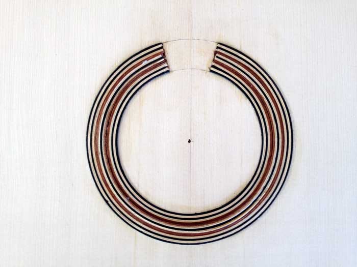 Building A Flamenco Guitar : The Rosette and Brace Yourself