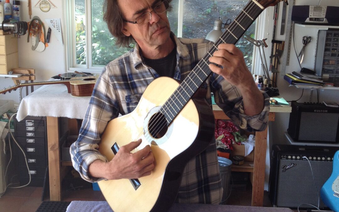 This is what happens when you hang out with a master Luthier for about a year…