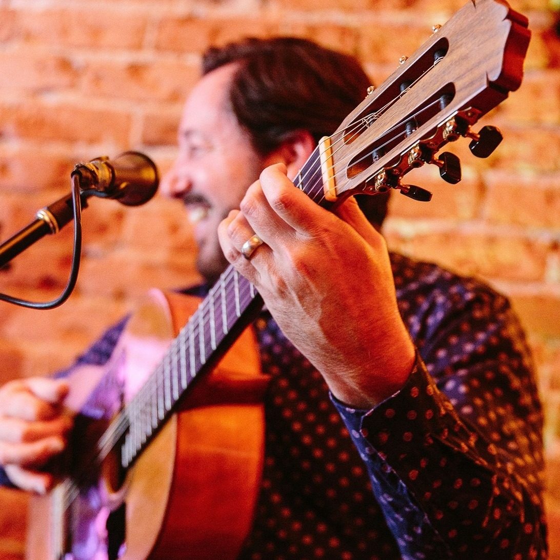 Vincent Zorn is Charlottesville, Virginia based Rumba Flamenco Guitarist. Available to perform weddings, private & corporate events in Charlottesville, Washington DC, Los Angeles, Santa Barbara, and beyond. Perfect guitar music for weddings, wedding ceremonies, cocktail hours, receptions, anniversaries, corporate & private events, wineries, breweries, fundraisers, wine tastings, or any special occasion. Vincent Zorn is Charlottesville, Virginia based Rumba Flamenco Guitarist. Available to perform weddings, private & corporate events in Charlottesville, Washington DC, Los Angeles, Santa Barbara, and beyond. Perfect guitar music for weddings, wedding ceremonies, cocktail hours, receptions, anniversaries, corporate & private events, wineries, breweries, fundraisers, wine tastings, or any special occasion.
